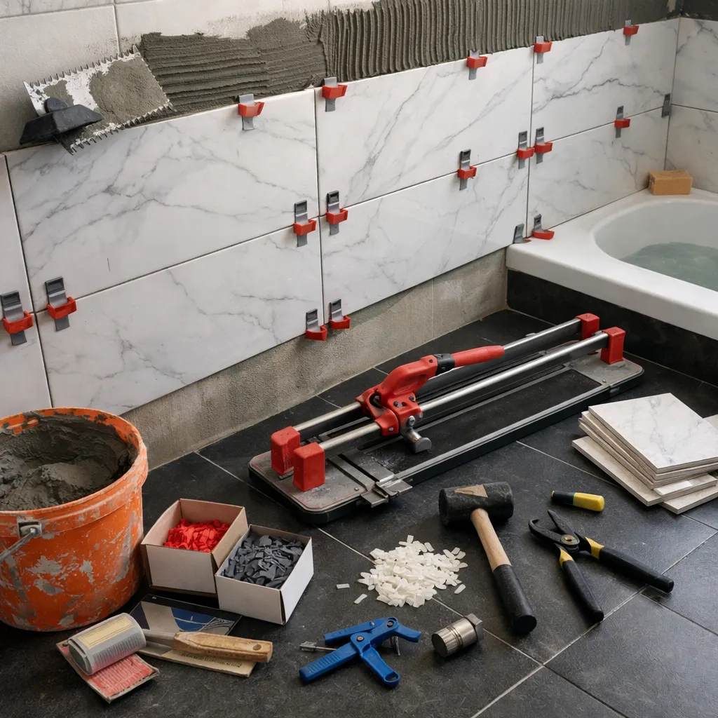 Pose de carrelage et faïence par LSC Rénovation